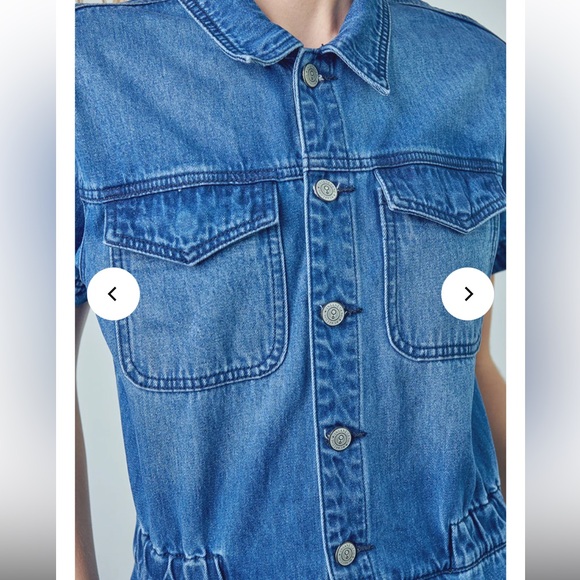 Free people Marci Coverall (light denim ) - Picture 9 of 12